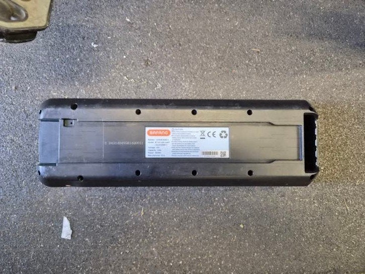 Bafang accu en oplader 600wh, Ophalen, Gebruikt, Minder dan 500 watt