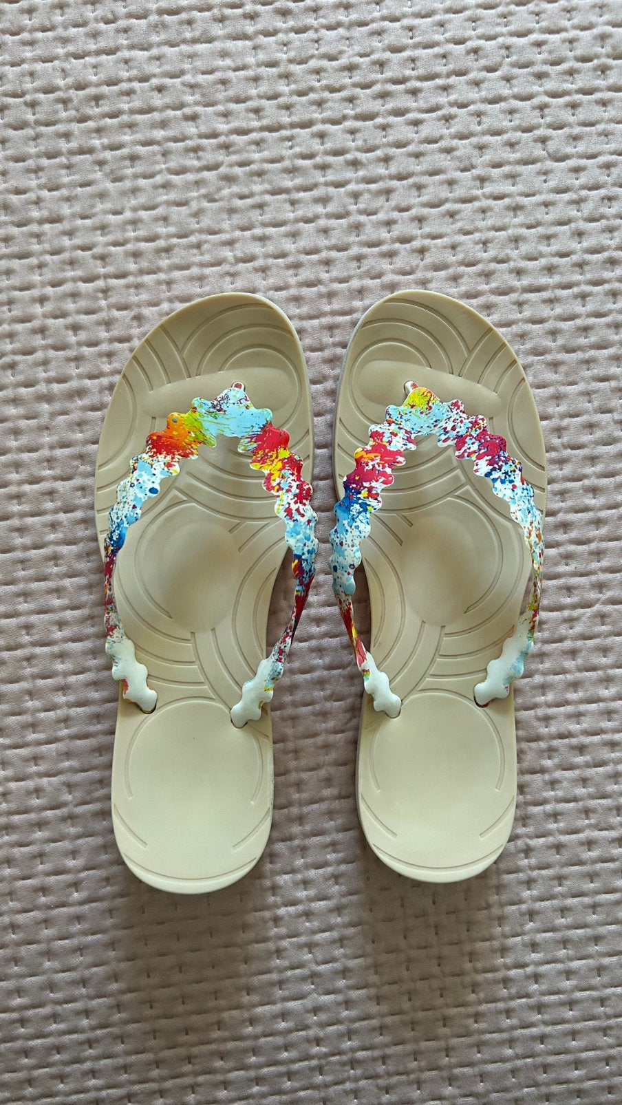 Mooie teenslippers Gelato Picasso - maat 39-40, Slippers, Overige kleuren, Ophalen of Verzenden, Zo goed als nieuw