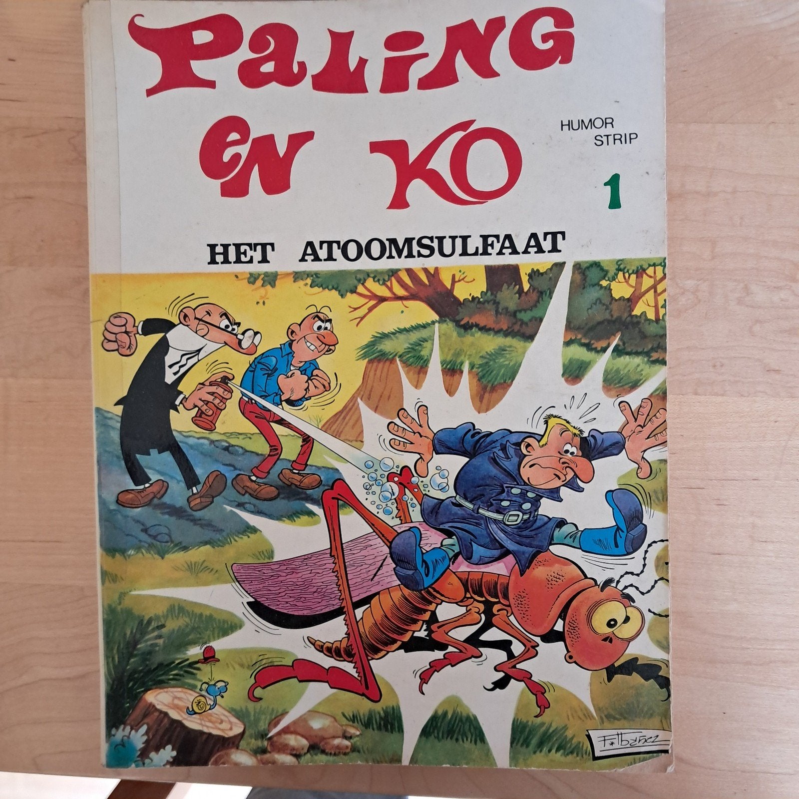 Paling en Ko - 6 stripboeken, Boeken, Meerdere stripboeken, Ophalen of Verzenden, Gelezen