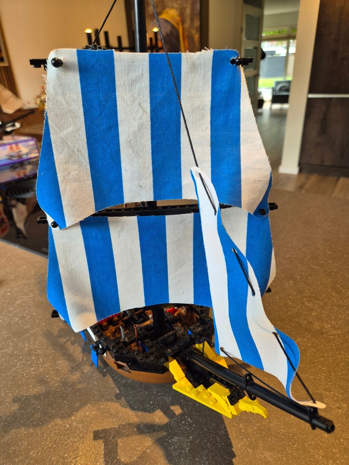 Lego Piratenschip 6274 - Compleet en in zeer goede staat, Gebruikt, Lego, Inclusief instructies, Complete set