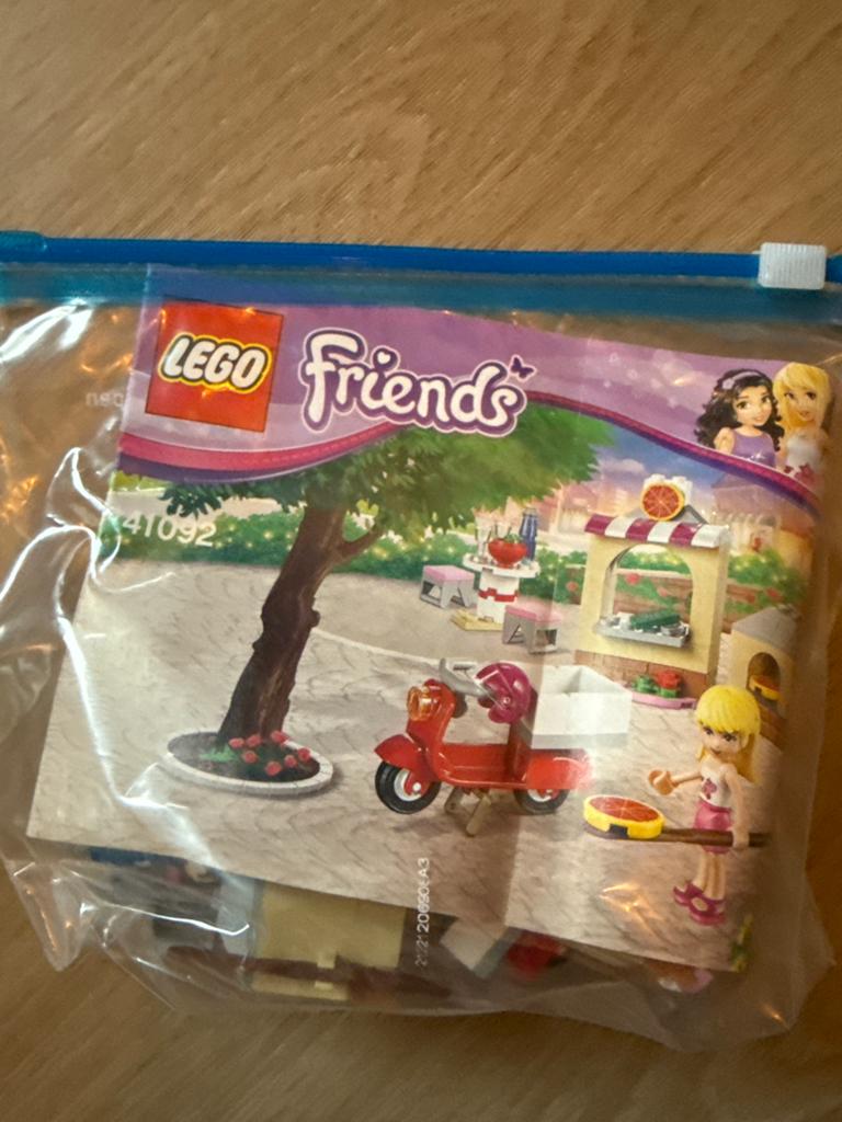 LEGO Friends 41092 Stephanie's Pizzeria Handleiding, Ophalen of Verzenden, Gebruikt, Overige merken