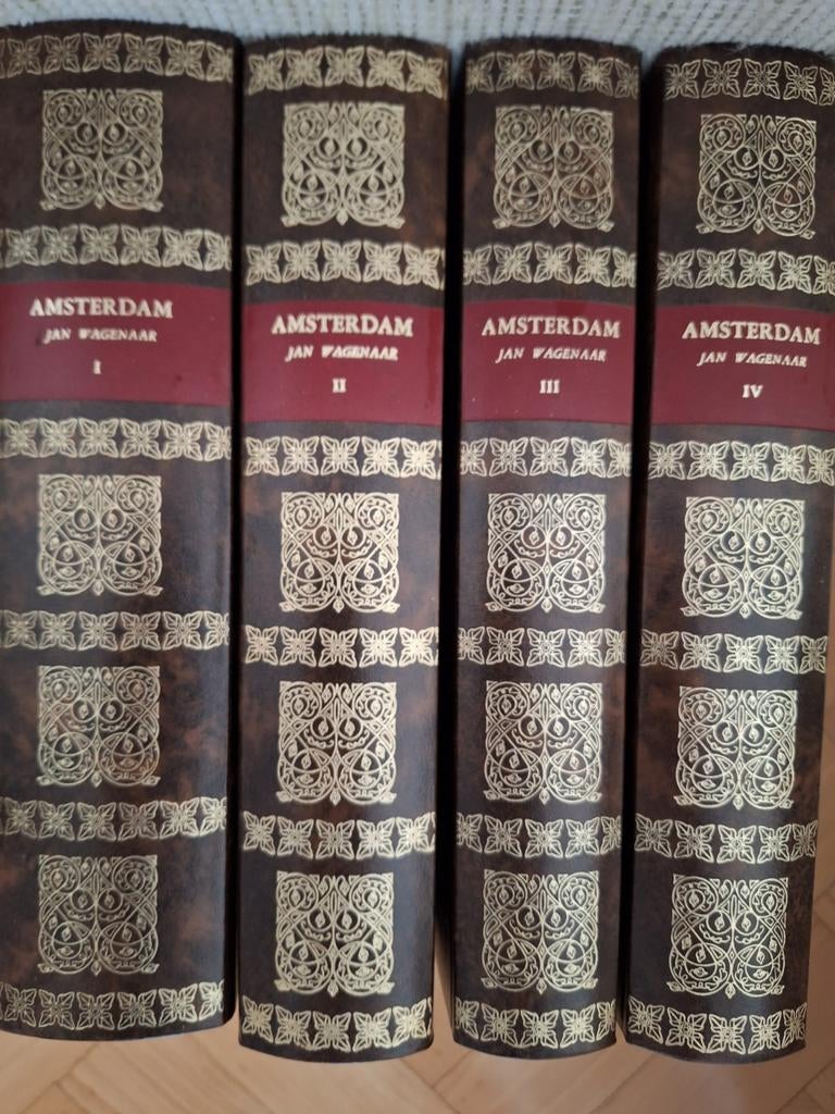 Amsterdam Beschreven door Jan Wagenaar - Complete Set, Boeken, Ophalen, 17e en 18e eeuw, Gelezen, Jan Wagenaar