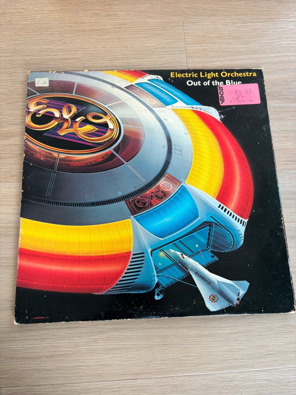 Electric Light Orchestra Out of the Blue lp vinyl, LP, Gebruikt, Ophalen of Verzenden, 12 inch