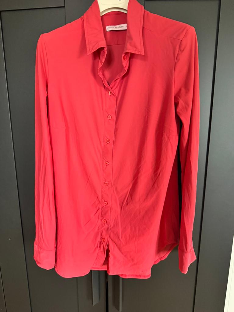 Studio Anneloes Poppy blouse rood maat S, Ophalen of Verzenden, Gedragen, Maat 36 (S), Rood