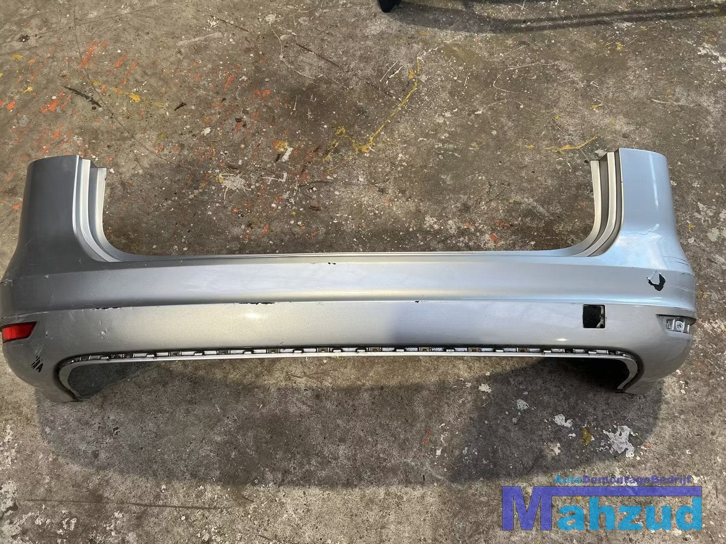 VW SHARAN ZILVER achterbumper 2012-2019, Gebruikt, Volkswagen, Volkswagen AG, Achter