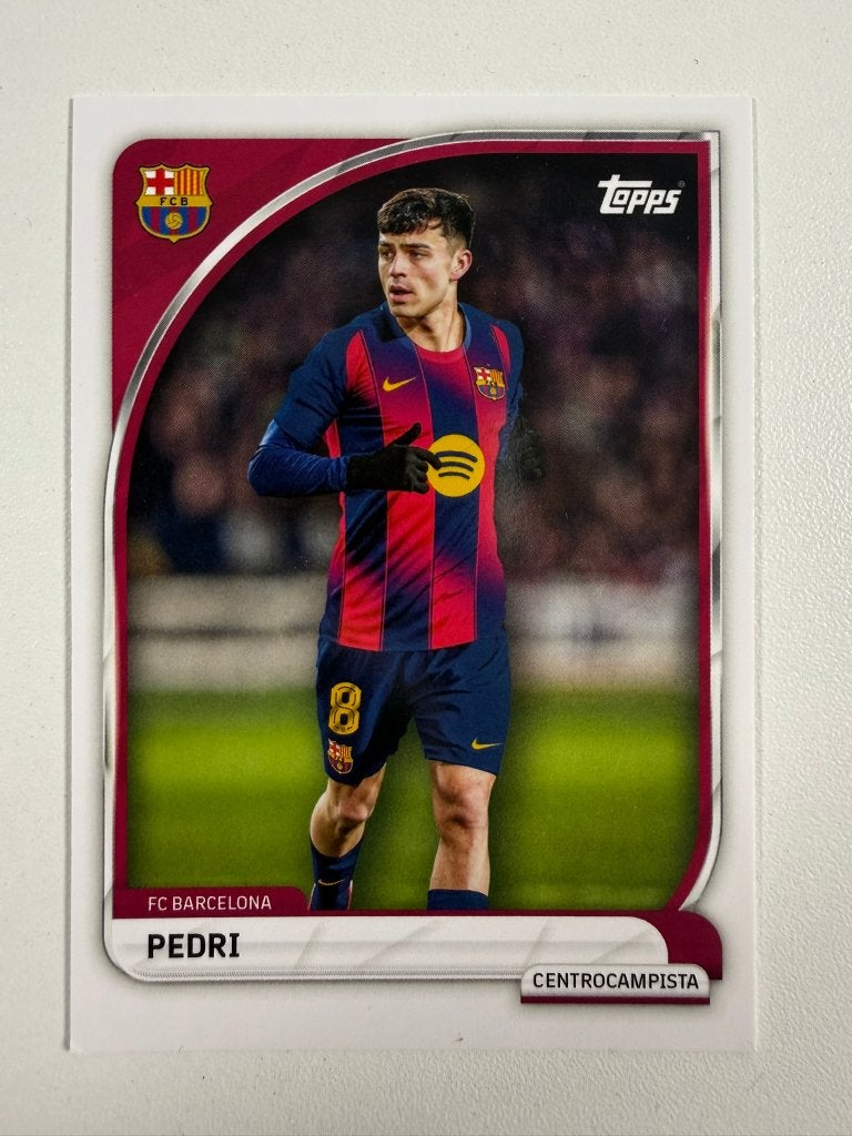 10 Pedri Collector Tin Barcelona 2025-26, Ophalen of Verzenden, Nieuw, Buitenlandse clubs, Poster, Plaatje of Sticker