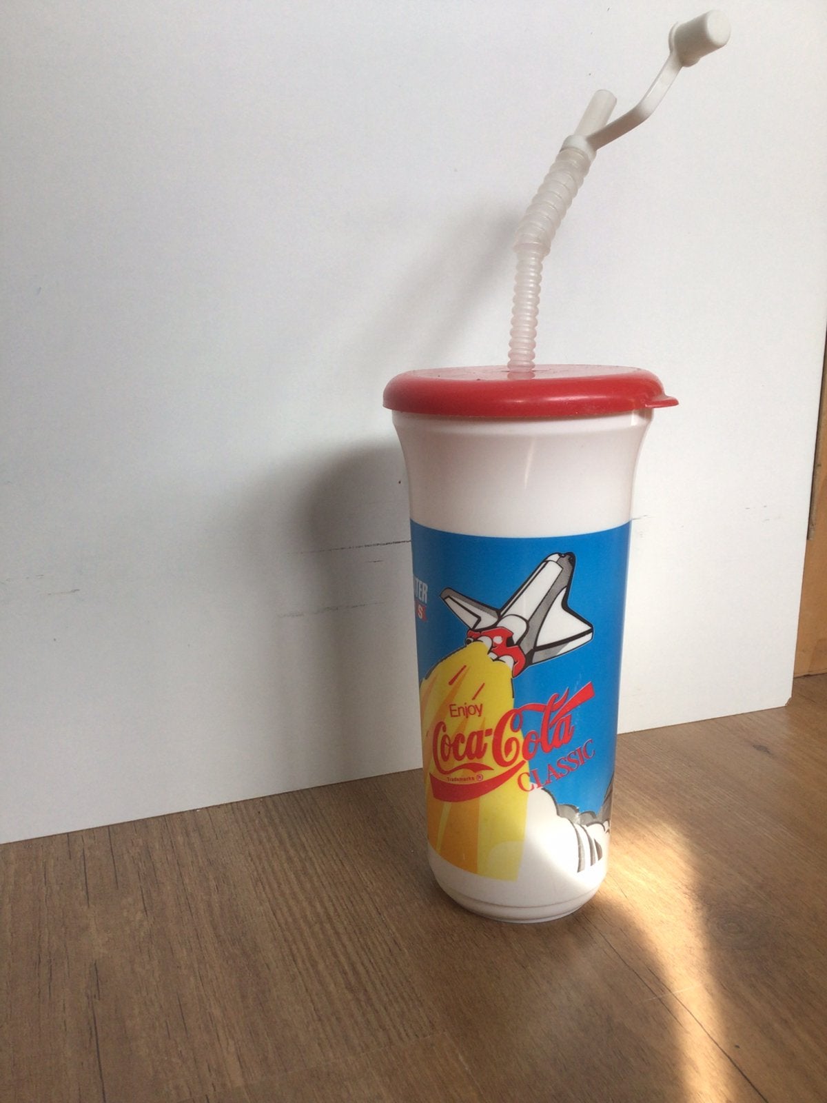 Coca cola/Cape Canaveral bidon (nieuwstaat), Ophalen of Verzenden, Zo goed als nieuw, Gebruiksvoorwerp