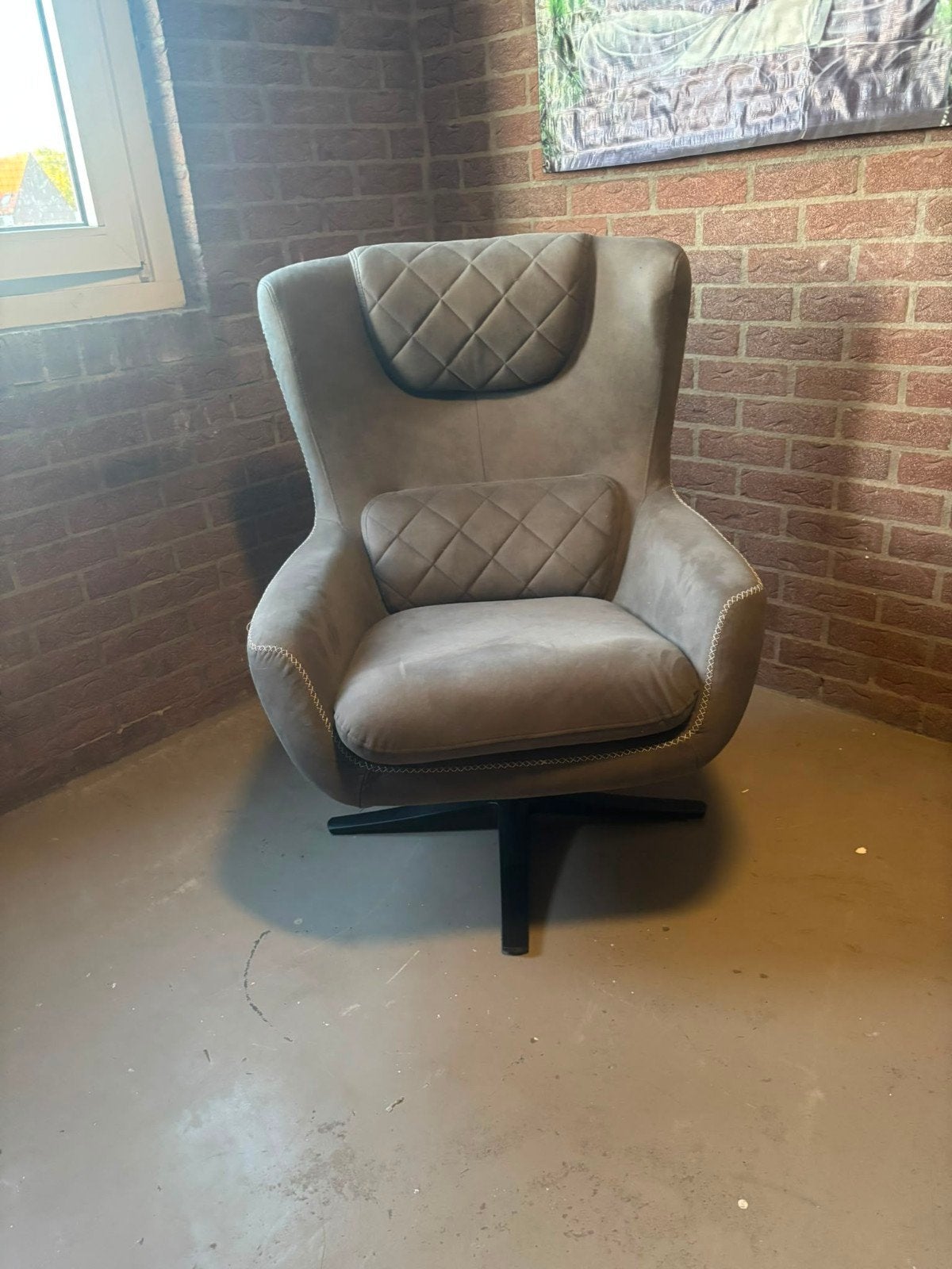 mooie fauteuil van profijt, Huis en Inrichting, Fauteuils, Ophalen, Zo goed als nieuw, Industrieel