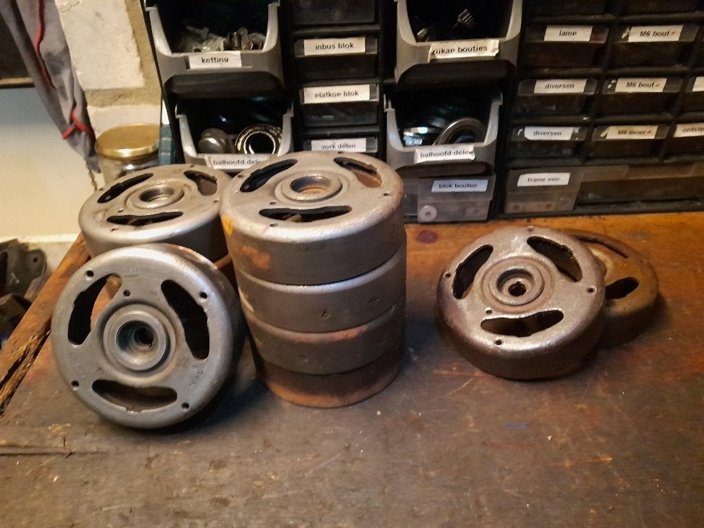 Puch Maxi 10 vliegwielen, Ophalen, Gebruikt