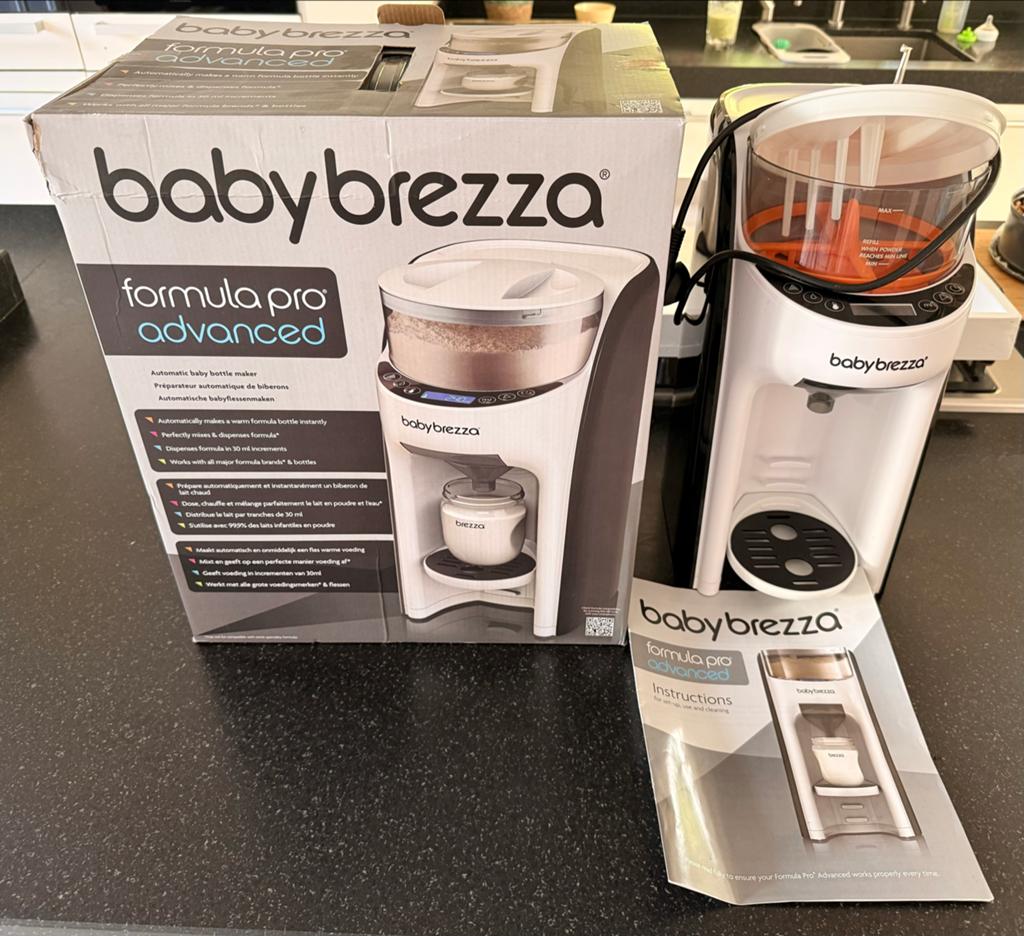 Baby Brezza Formula Pro Advanced Flessenmaker, Ophalen, Zo goed als nieuw, Flessen- of potjesverwarmer