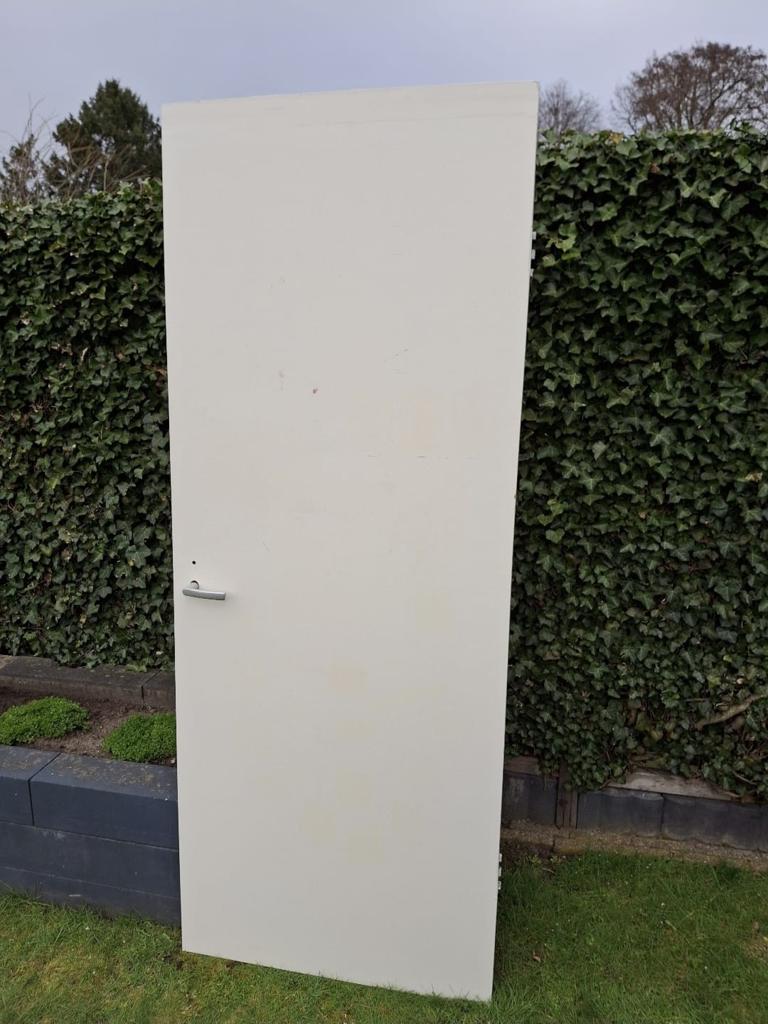 Stompe binnendeur 82x211 cm, Ophalen, Binnendeur, 200 tot 215 cm