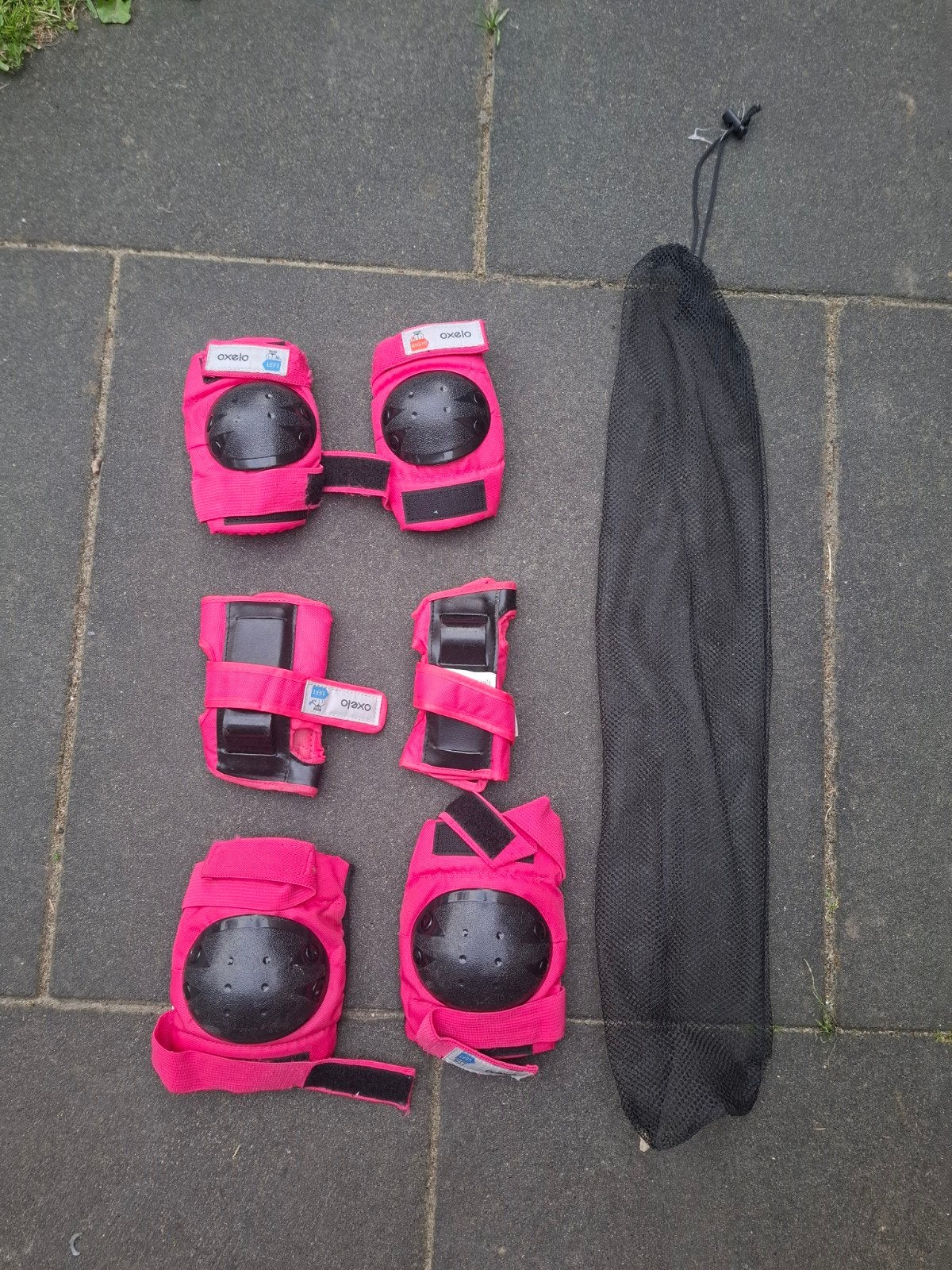 Roze beschermset kind, Ophalen of Verzenden, Gebruikt
