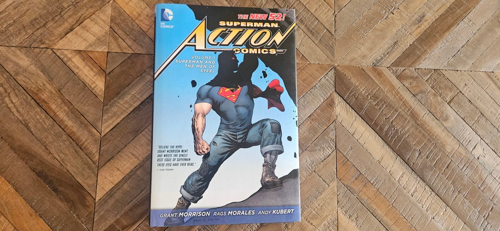Superman Action Comics: The New 52! Vol. 1 - Hardcover, Amerika, Ophalen of Verzenden, Grant Morrison, Rags Morales, Andy Kubert