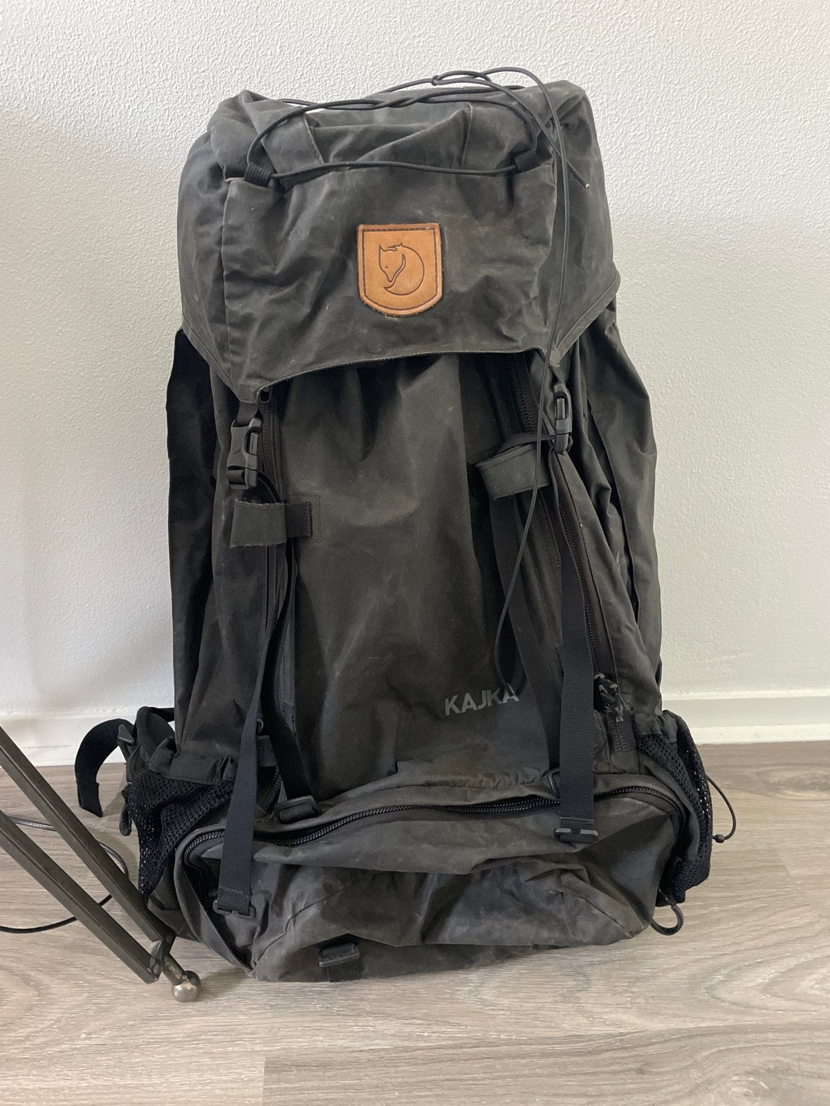 Fjallraven Kajka 65 liter backpack - Ingewaxed G1000, Ophalen of Verzenden, Gebruikt