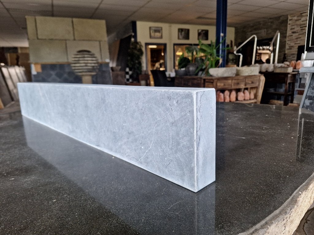 borderranden hardsteen 100x15x5 cm geschuurd, Tuin en Terras, 100 tot 200 cm, Biels, Nieuw, Ophalen of Verzenden