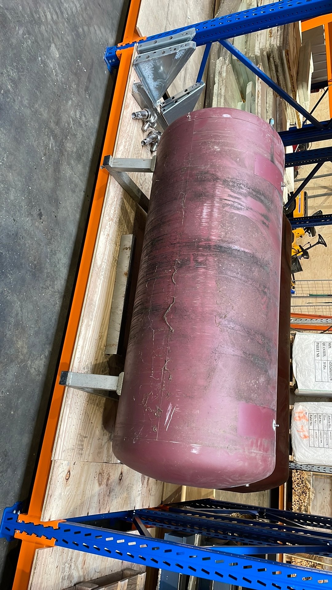 Rvs tank biertanks 500 Liter, Ophalen, Gebruikt, Overige merken