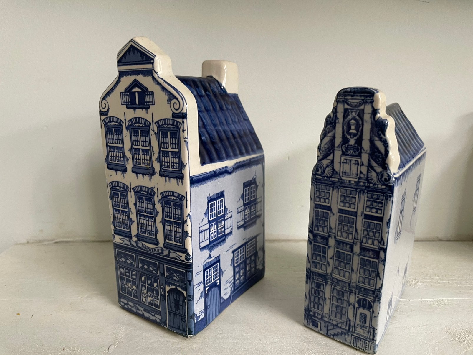 Delfs blauwe huisjes, Ophalen of Verzenden