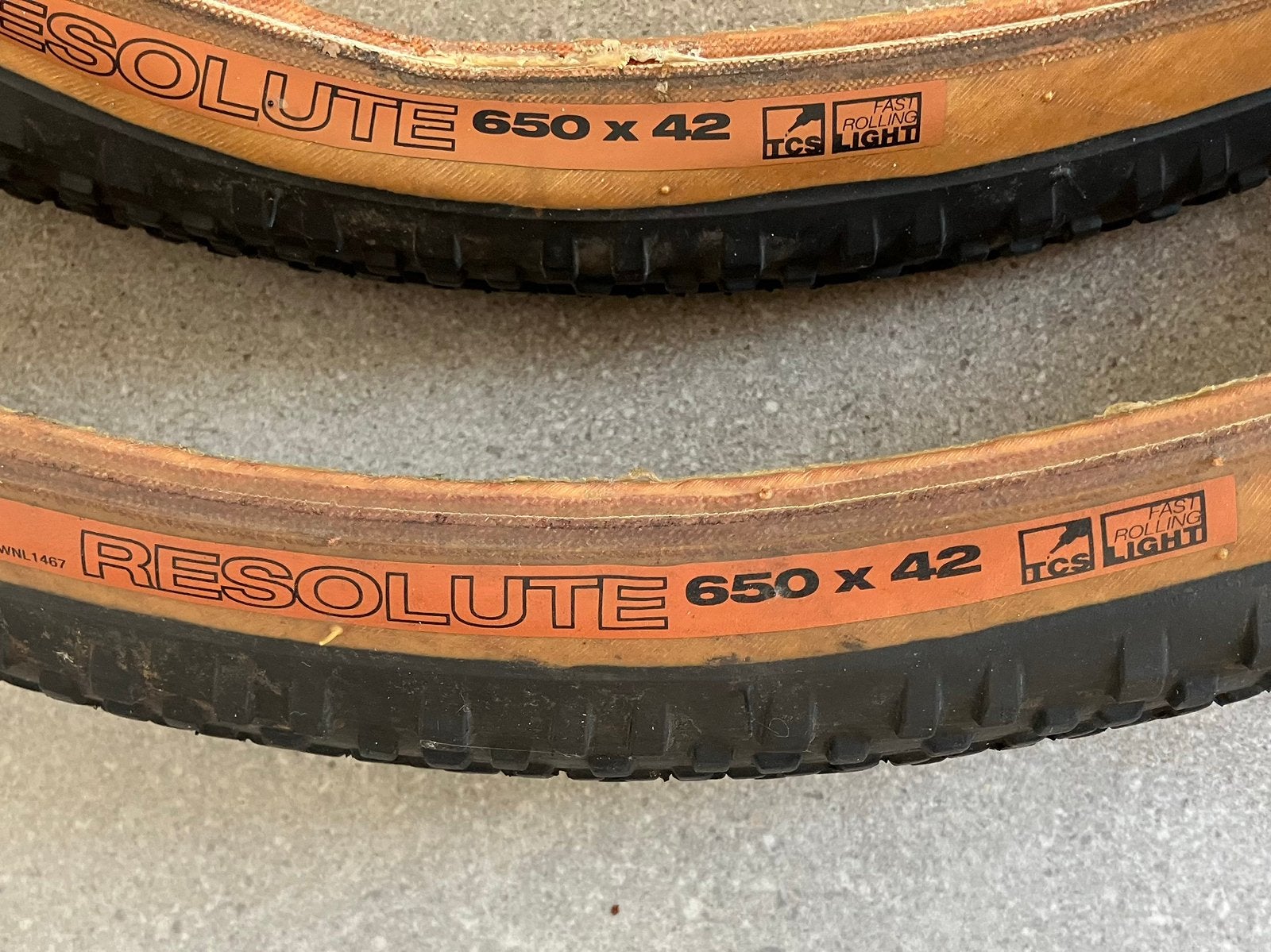 WTB Resolute 650b x 42mm gravel vouwband 27,5” banden, Gebruikt, Ophalen of Verzenden, Rubber, Band