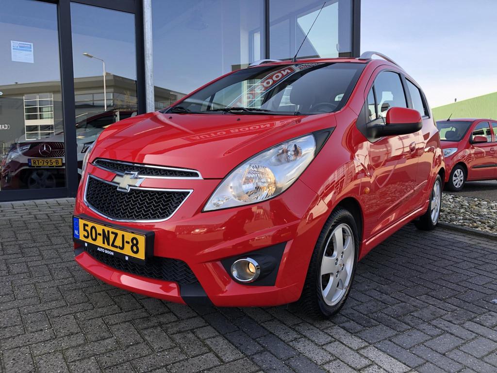 Chevrolet Spark 1.2 82PK LT : ECC-AIRCO/PDC/LMV/1E EIG/ NL-A, Auto's, Chevrolet, Voorwielaandrijving, Stof, Gebruikt, 4 cilinders