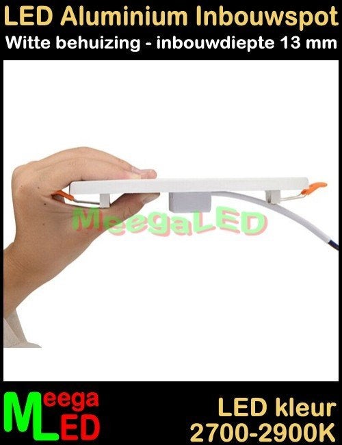 UITVERKOOP: LED witte INbouwspot Renovatiespot 20W - laatste, Huis en Inrichting, Lampen | Spots, Overige materialen, Overige merken