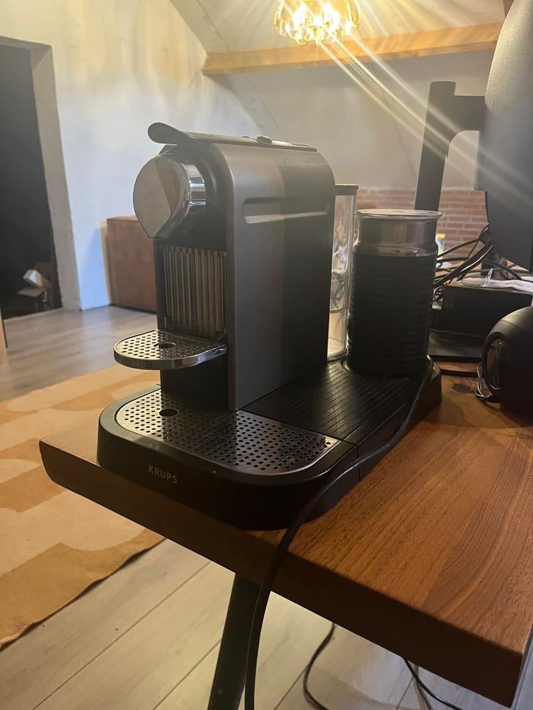 Krups Nespresso Citiz & Milk XN730T, Ophalen, Gebruikt, Espresso apparaat, 2 tot 4 kopjes