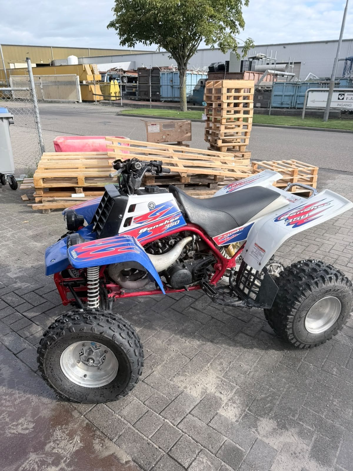 yamaha banshee, 2 cilinders, 350 cc