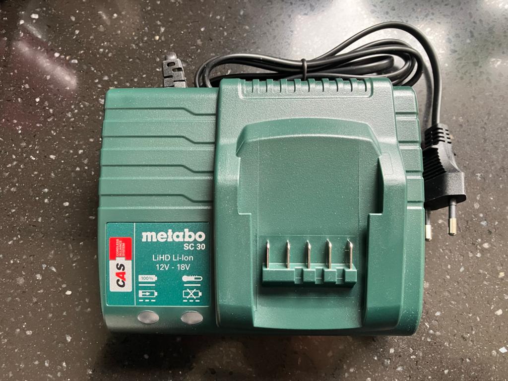 Metabo SC 30 Acculader 12V-18V LiHD Li-Ion, Doe-het-zelf en Verbouw, Gereedschap | Machine-onderdelen en Toebehoren, Ophalen of Verzenden