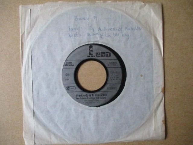 s2008 frankie goes to hollywood - two tribes 2, Ophalen, Gebruikt, 7 inch, Overige genres