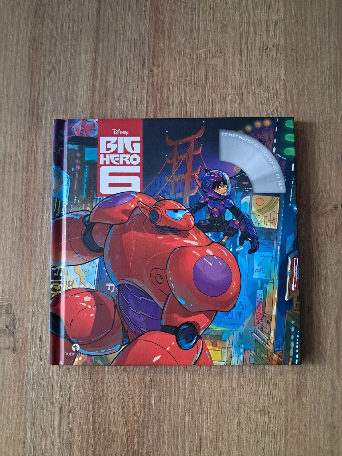 Disney Big Hero 6 Boek met CD - Nieuwstaat, Ophalen of Verzenden, Nieuw, Disney, Fictie