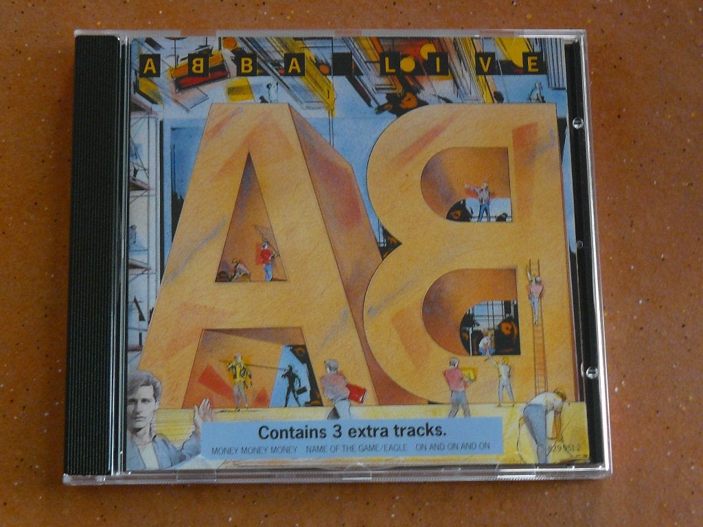 CD ABBA - Live, Verzenden, Gebruikt