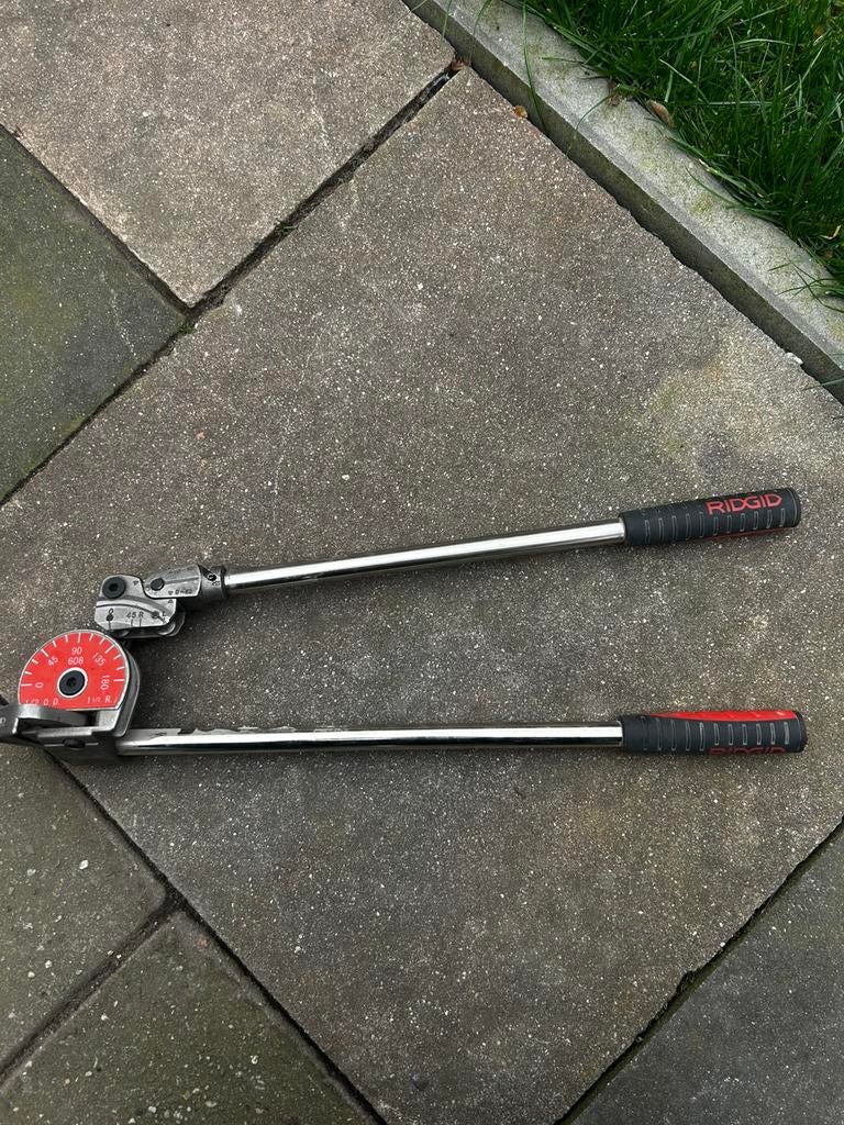 Ridgid 1/2 1 1/2   Buigaparaat, Ophalen of Verzenden, Zo goed als nieuw