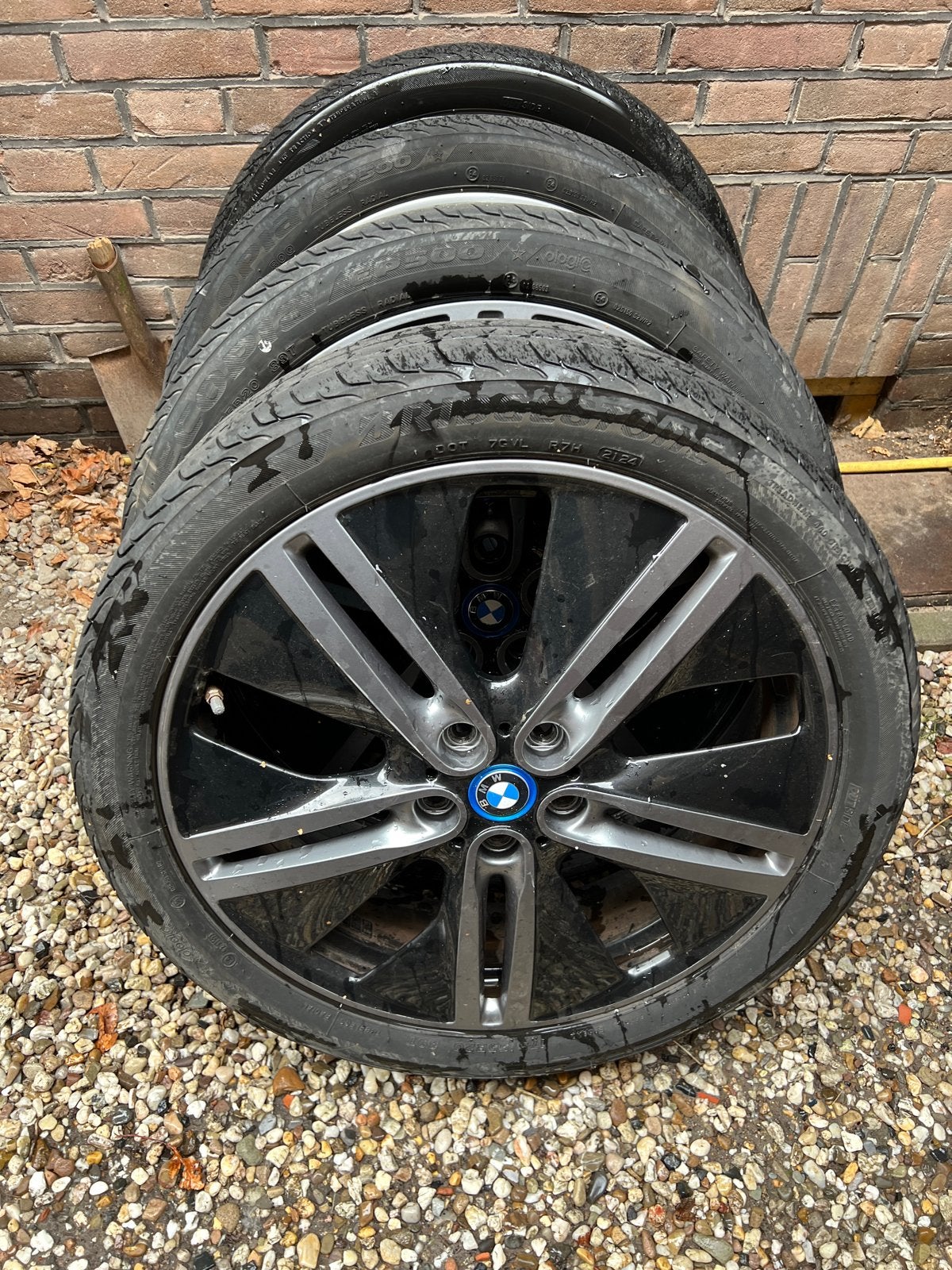 Te koop: 20 inch BMW i3/i3S styling 430 breedset, Auto-onderdelen, Banden en Velgen, Ophalen, Gebruikt, 155 mm, Banden en Velgen