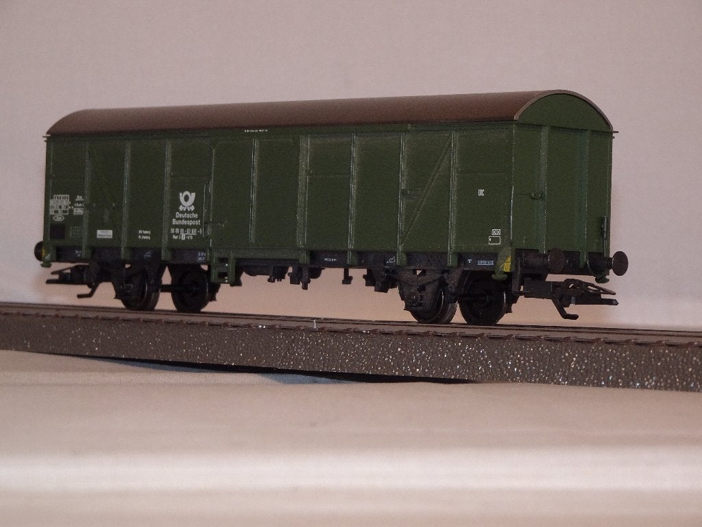 Marklin Deutsche Bundespostwagon kortkoppeling (#361), Hobby en Vrije tijd, Modeltreinen | H0, Wisselstroom, Gebruikt, Wagon, Ophalen of Verzenden