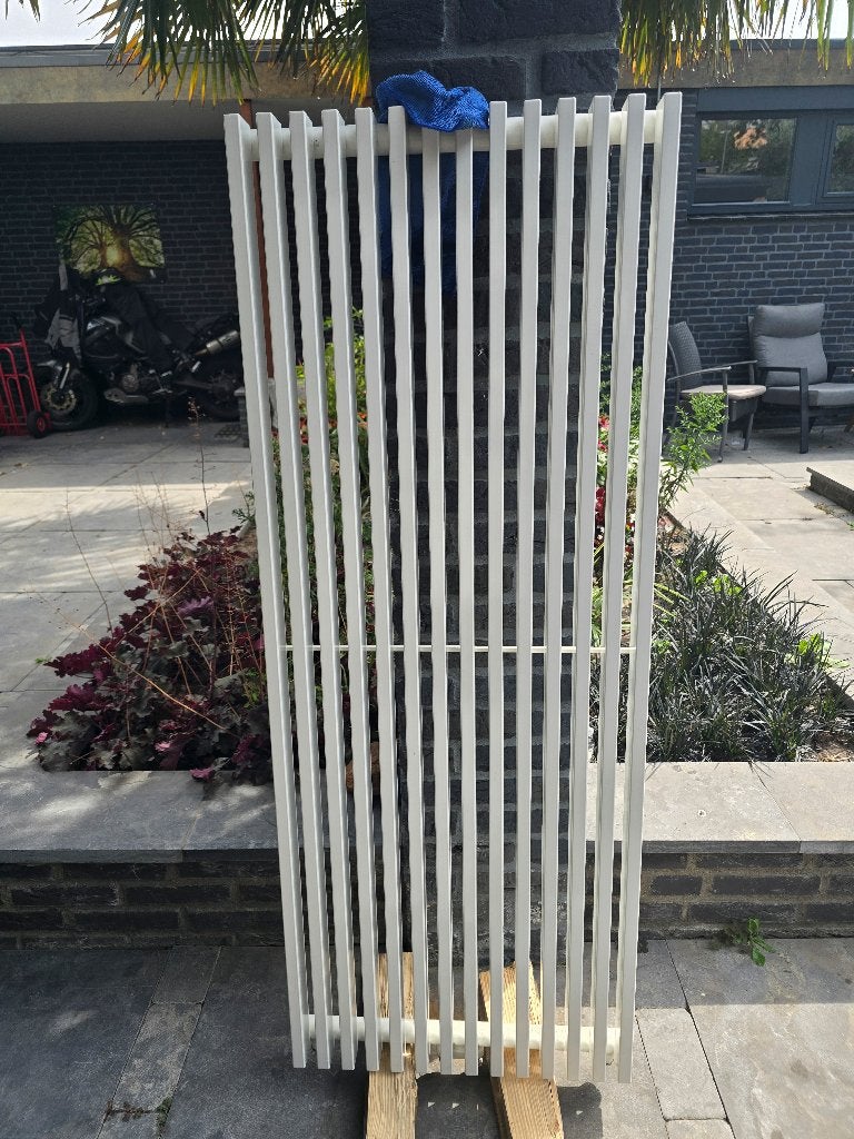 Thermic designradiator, wit, verticaal, Ophalen, Gebruikt, Radiator, 60 tot 150 cm