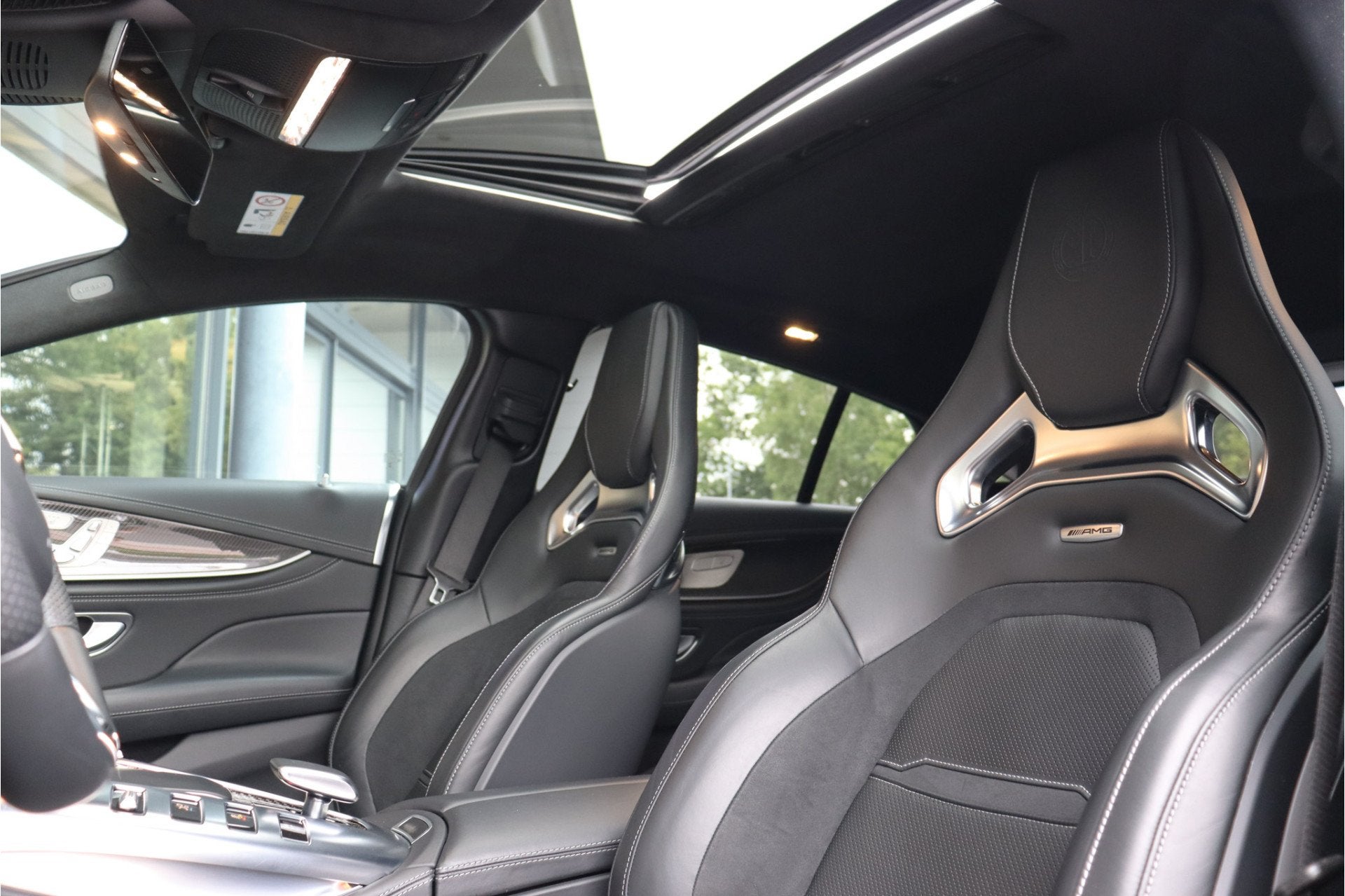 Mercedes-Benz AMG GT 63 S 4MATIC+ NL AUTO *Schaalstoelen/Cer, Auto's, Automaat, Gebruikt, Adaptive Cruise Control, 4 stoelen