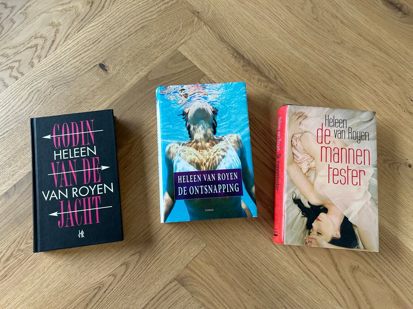 Heleen van Royen boeken: Jacht, De Ontsnapping, De Mannentes, Boeken, Ophalen of Verzenden, Zo goed als nieuw, Nederland