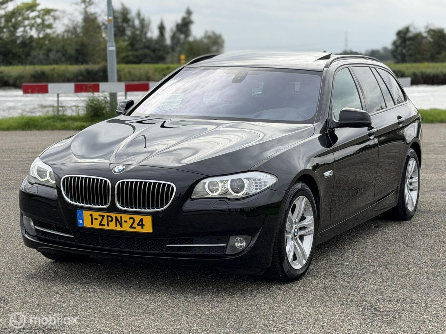 BMW 5-serie Touring 528i High Executive, Head Up !, Automaat, Euro 5, Gebruikt, 2000 kg