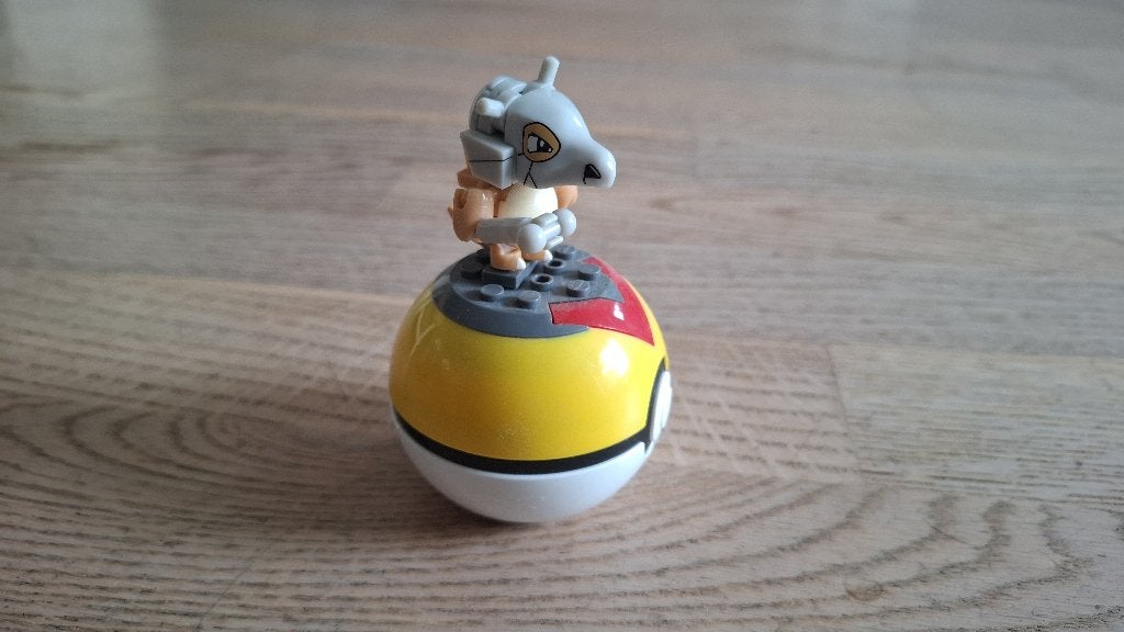 Mega Construx Pokémon Poké Ball Cubone, Ophalen of Verzenden, Gebruikt, Megabloks