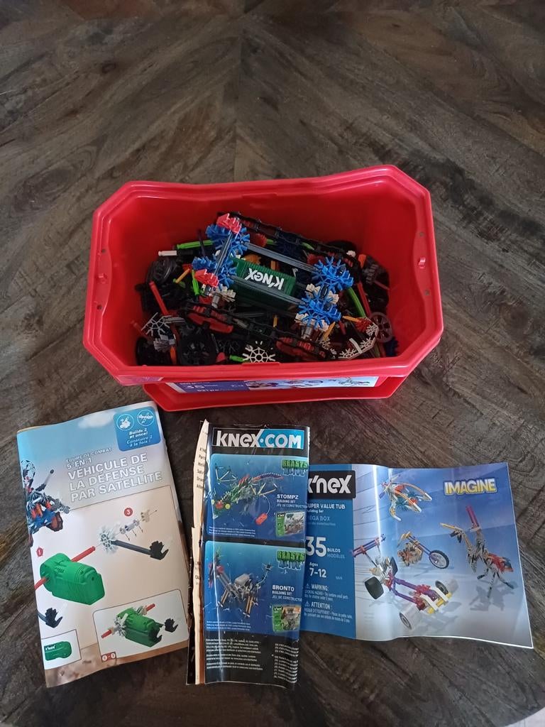 Knex met motortje om echt te laten rijden!, Ophalen of Verzenden, K'nex