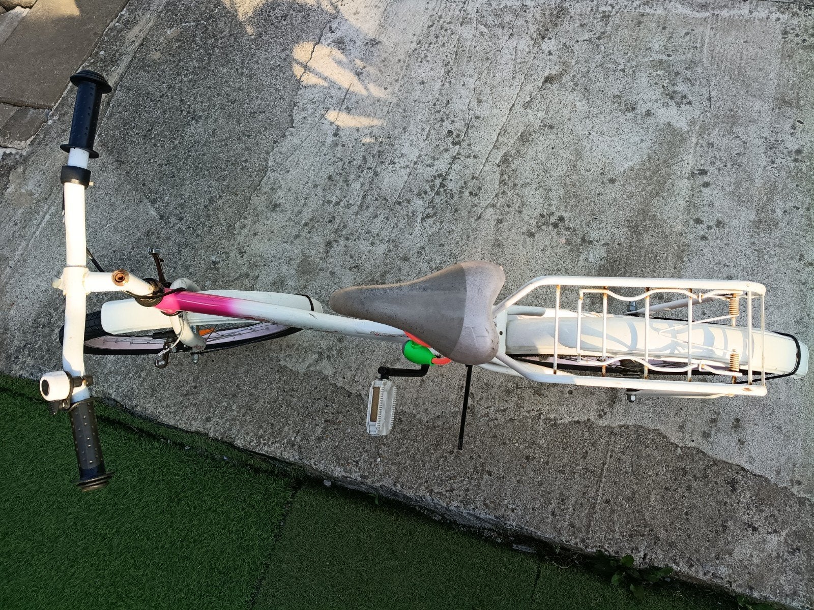 Meisjes fiets, Fietsen en Brommers, Steps, Ophalen, Gebruikt, Gewone step