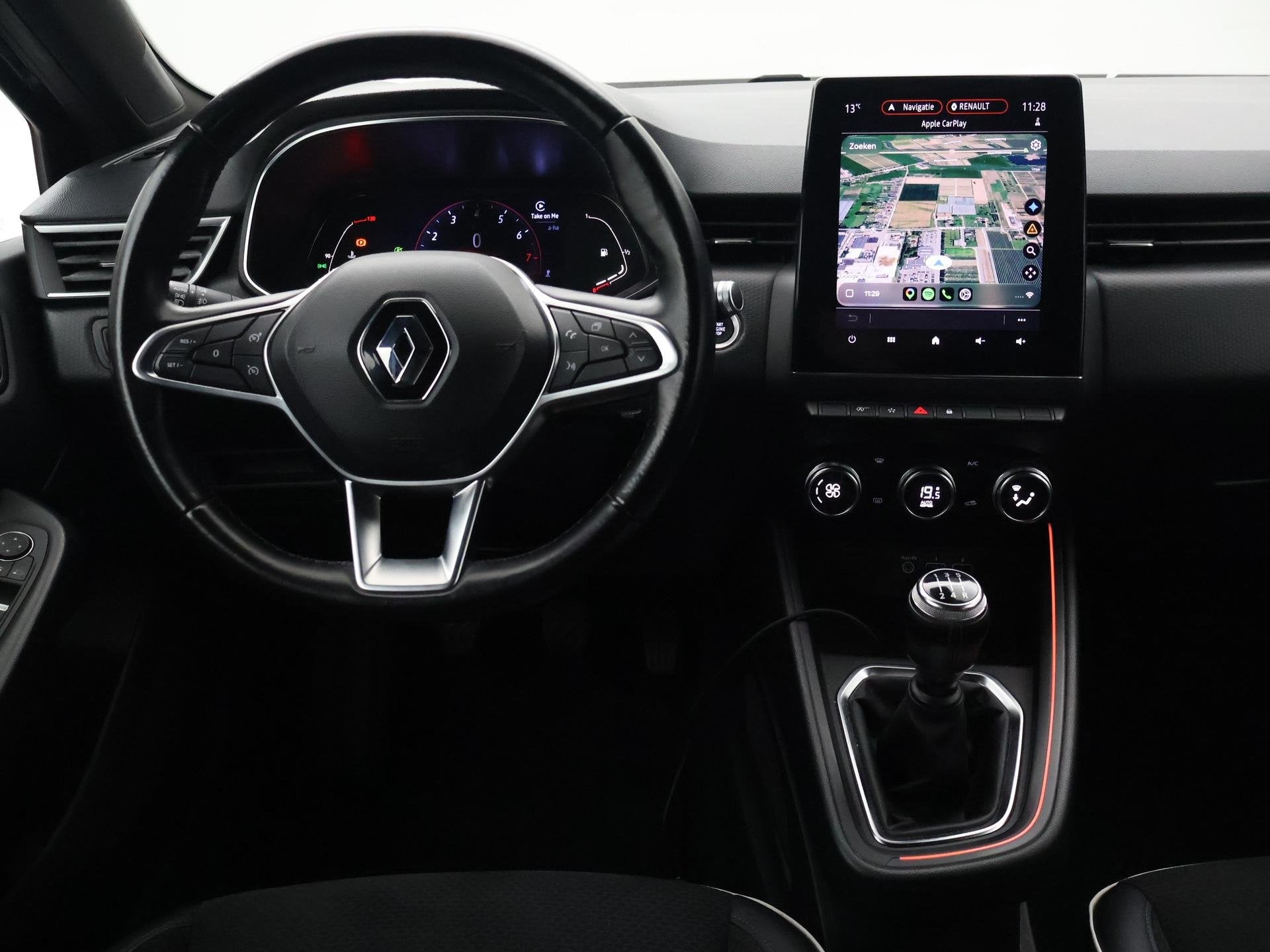 Renault Clio 1.0 TCe INTENS + GROOT SCHERM NAVIGATIE | CAMER, Auto's, Voorwielaandrijving, 101 pk, Gebruikt, Euro 6