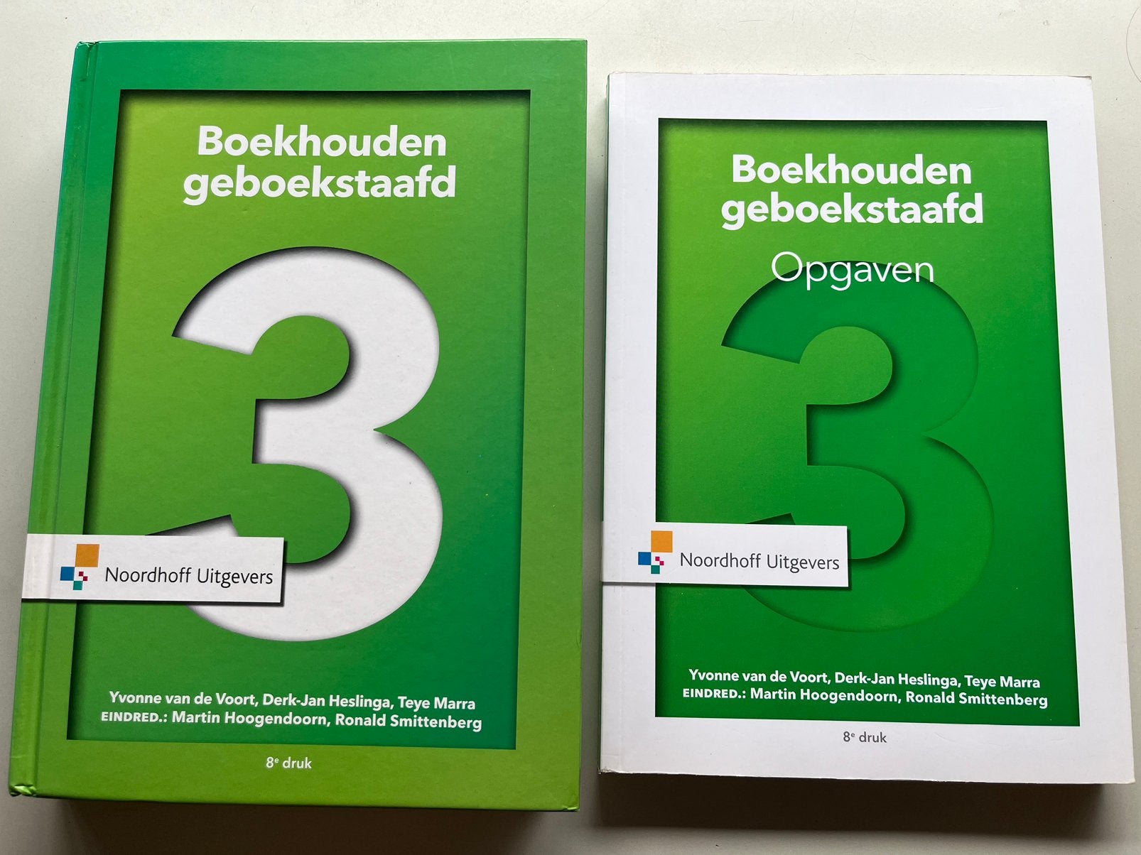 Boekhouden geboekstaafd 3, Boeken, Derk-Jan Heslinga; Yvonne van de Voort; Teye Marra, Ophalen of Verzenden, Management, Zo goed als nieuw