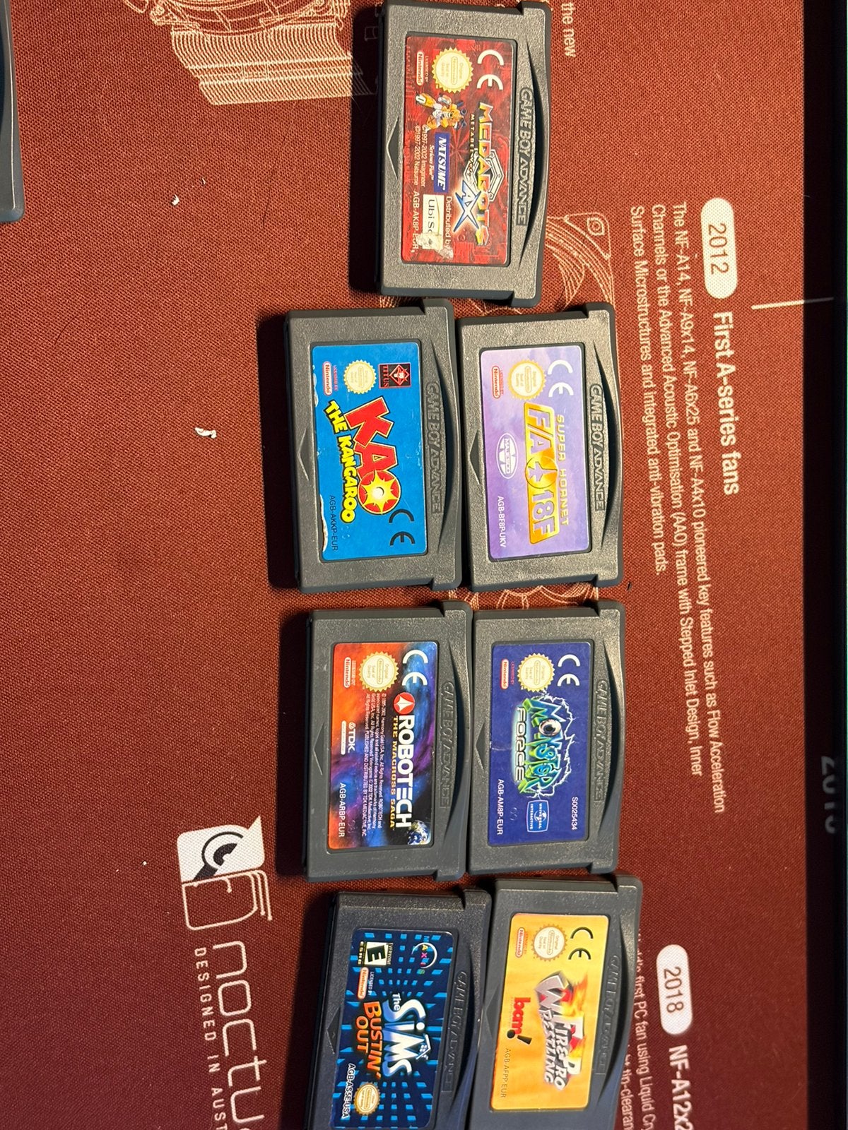 Game Boy Advance games lot - 7 originele PAL cartridges, 1 speler, Ophalen of Verzenden, Zo goed als nieuw, Vanaf 3 jaar