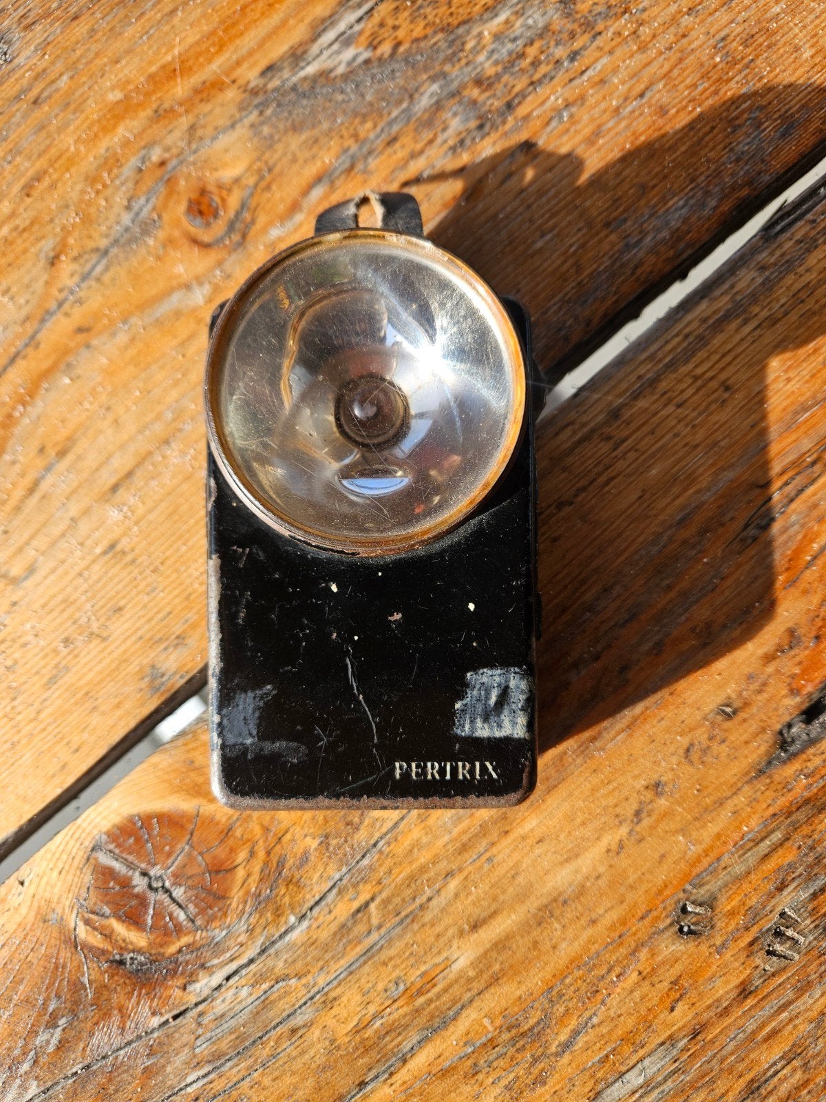 Pertrix PTT zaklamp No. 664, Antiek en Kunst, Ophalen of Verzenden
