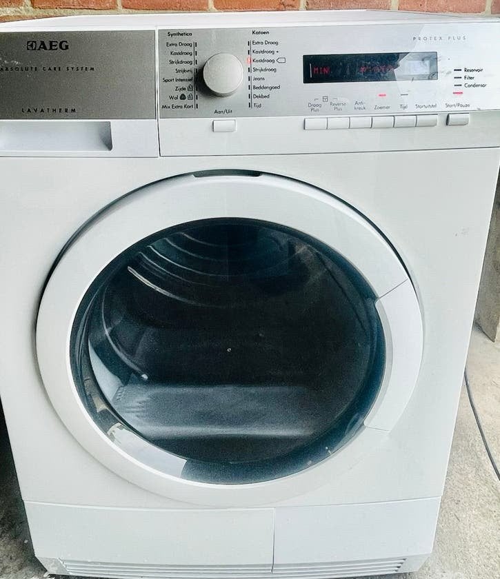 Prachtige, AEG PROTEX Warmtepompdroger 8KG  top staat A+++