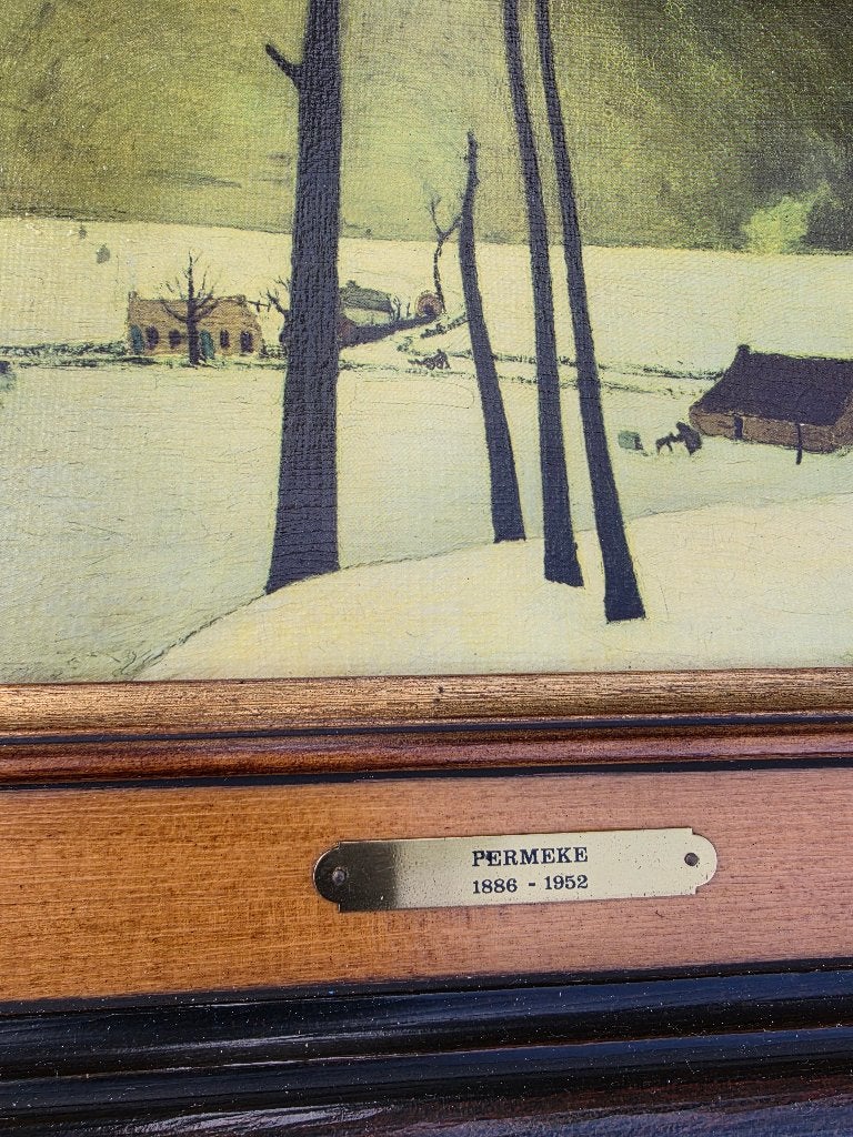schilderij van Constant Permeke, Ophalen, Landschap
