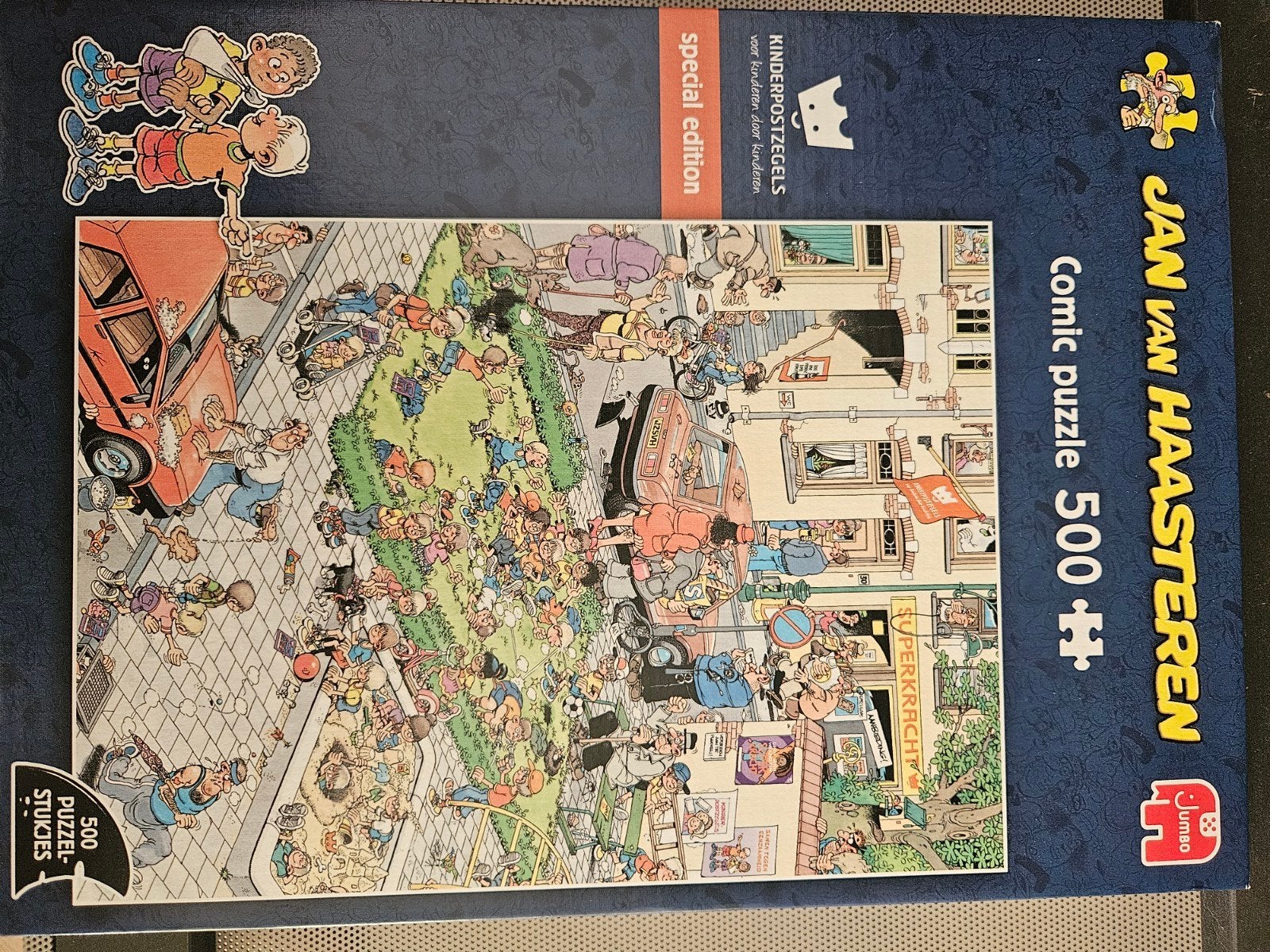 Van haasteren kinderpostzegels 500 stukjes, Ophalen of Verzenden, 500 t/m 1500 stukjes