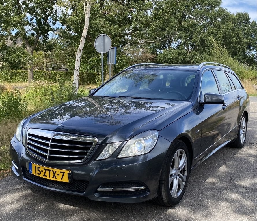 Mercedes-Benz E-Klasse 350CDI Estate Avantgarde (bj 2012), Auto's, Automaat, Euro 5, Achterwielaandrijving, Gebruikt