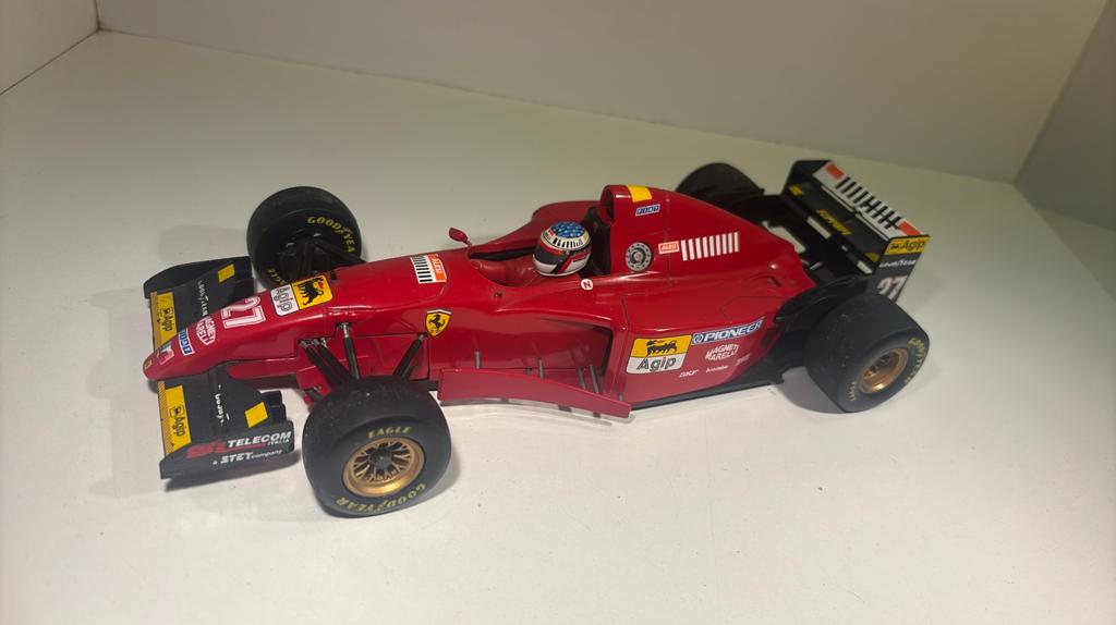 F1 Ferrari 412 t2 alesi onyx 1.18, Overige merken, Ophalen of Verzenden, A, A
