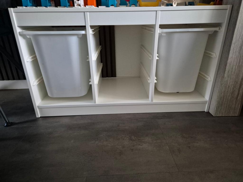 IKEA Trofast kast met 2 bakken - Speelgoedopberger, Ophalen, Gebruikt